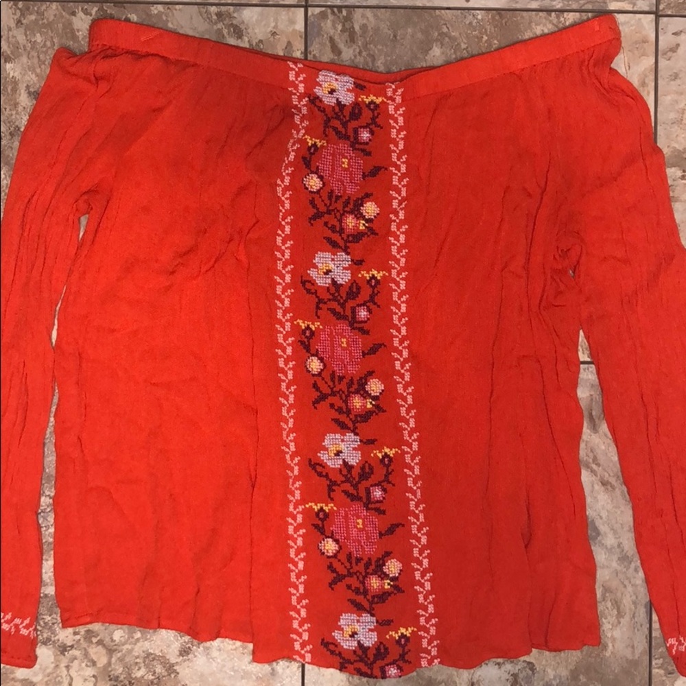 Old Navy off the shoulder shirt